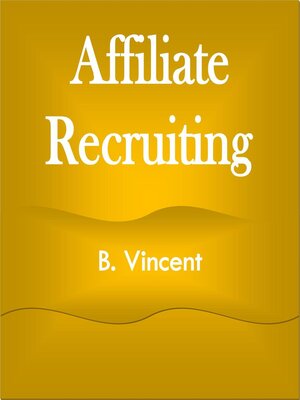 cover image of Affiliate Recruiting